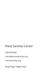 Mobile Screenshot of mariosanchezcarrion.com